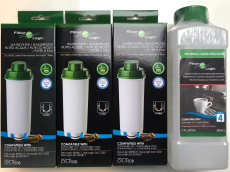 Set filtrů Logic CFL-950B 3 ks + odvápňovač Logic CFL-695 500ml