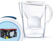 Brita Marella cool bílá 2,4l + 4 ks filtrů Logic 