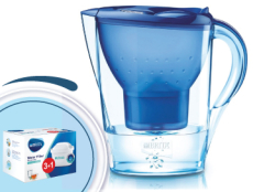 Brita Marella cool modrá 2,4l + 4 filtry Maxtra 