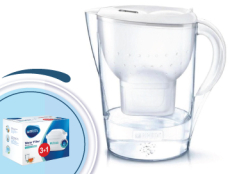 Brita Marella XL memo bílá 3,5l + 4 filtry Maxtra PRO