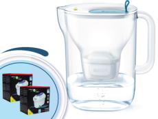 Brita Style Plus modrá 2,4l + 12 filtrů Logic